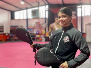 martial arts girl at Evolution Peterborough