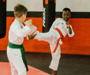 martial arts students in Peterborough