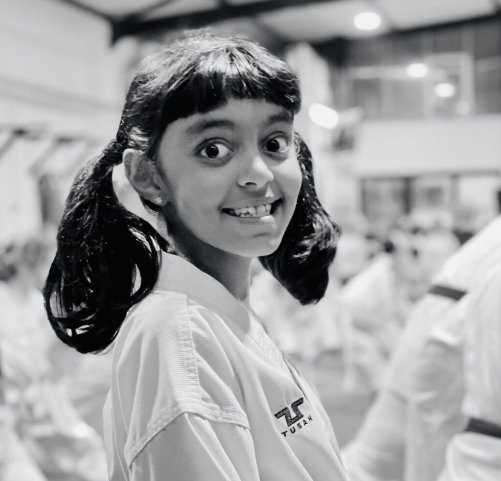 taekwondo girl