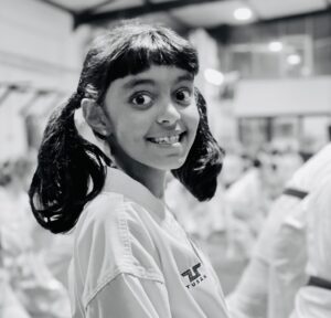 taekwondo girl